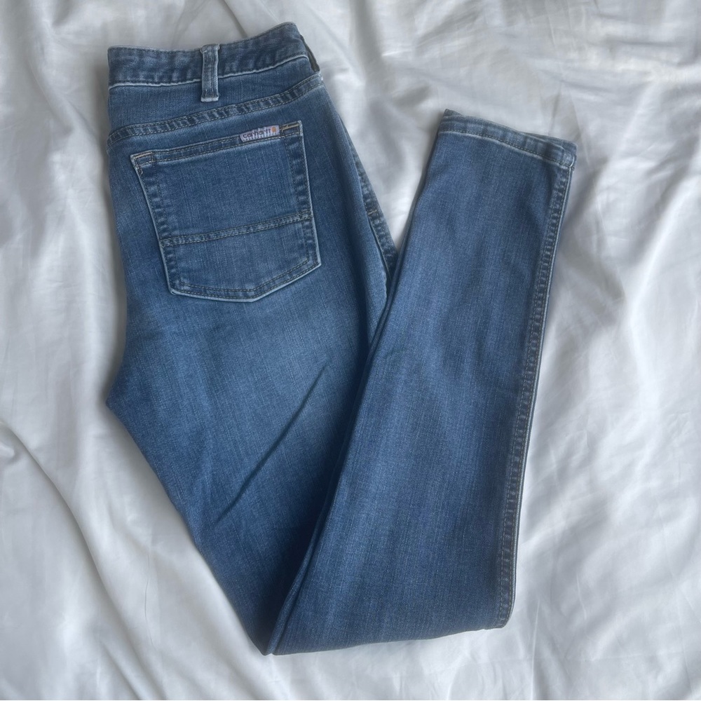 CARHARTT SLIM FIT SKINNY LEG JEANS